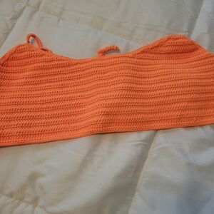 Nwt skims crochet bikini top and bottoms